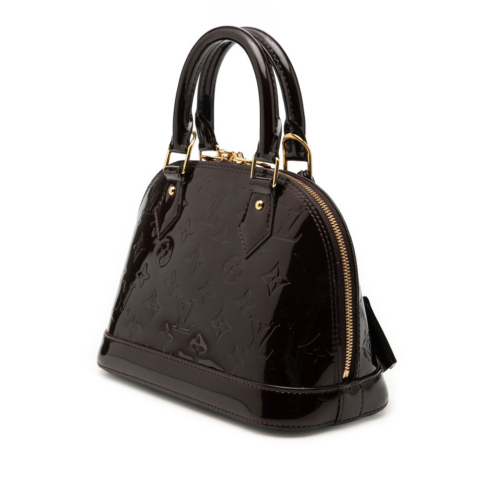 Pre-Loved Louis Vuitton Monogram Vernis Alma BB - Picture 2 of 8